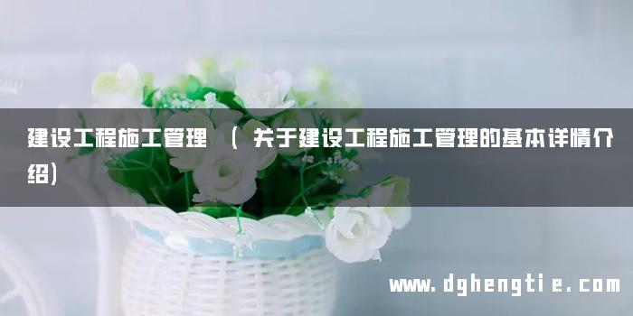 建设工程施工管理 (关于建设工程施工管理的基本详情介绍)